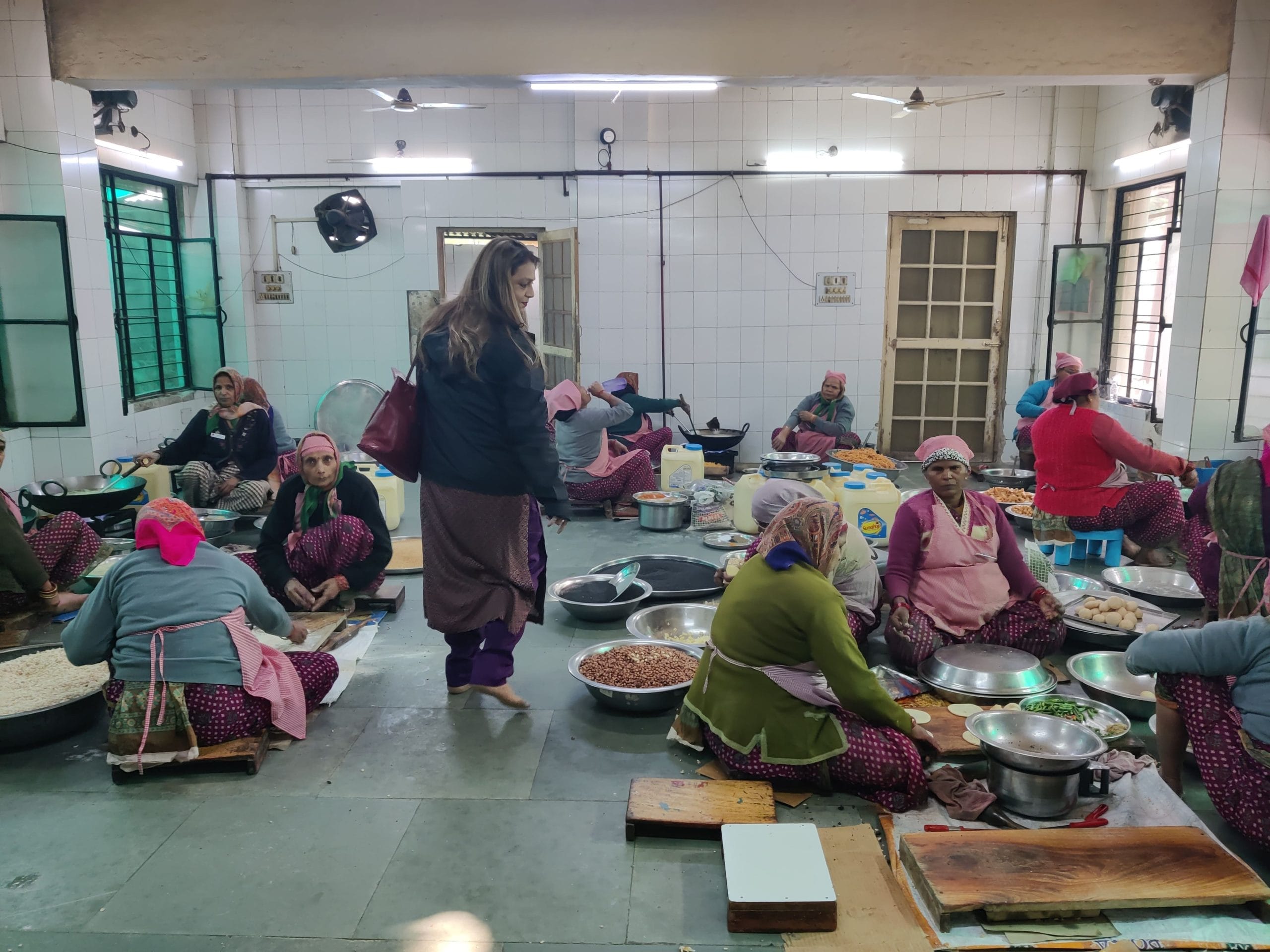 UP IASOWA members inspect work at Akanksha MMK centre Lucknow | Nootan Sharma, ThePrint