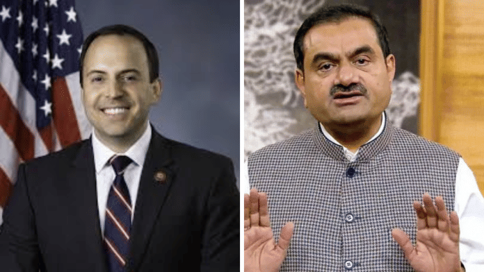 US Congressman Lance Gooden via Commons and Adani CEO Gautam Adani via ANI