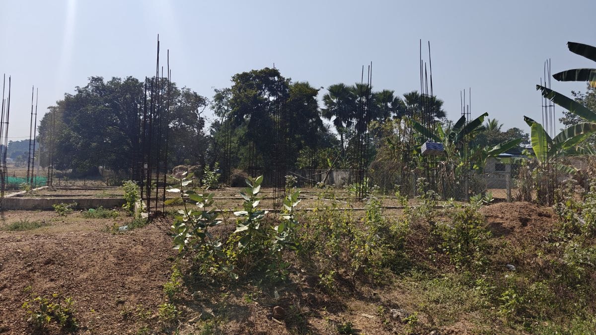 Plot bought by Mukesh Chandrakar for his dream home | Mayank Kumar | ThePrint