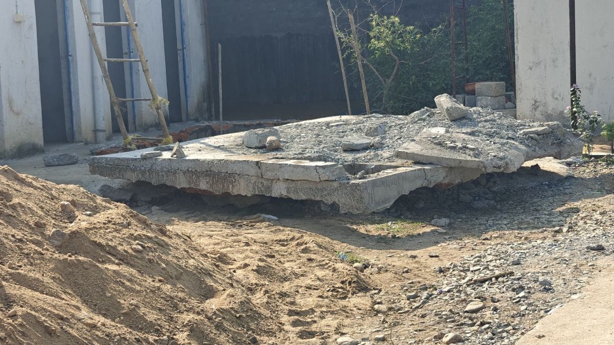 The tank from which Mukesh Chandrakar's body was recovered | Mayank Kumar | ThePrint