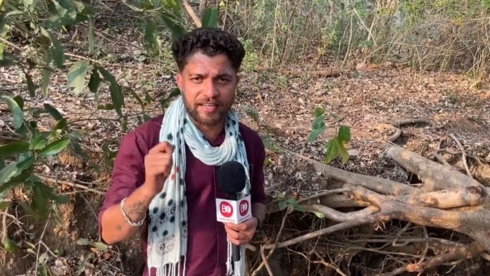 File photo of journalist Mukesh Chandrakar | YouTube @Bastar Junction