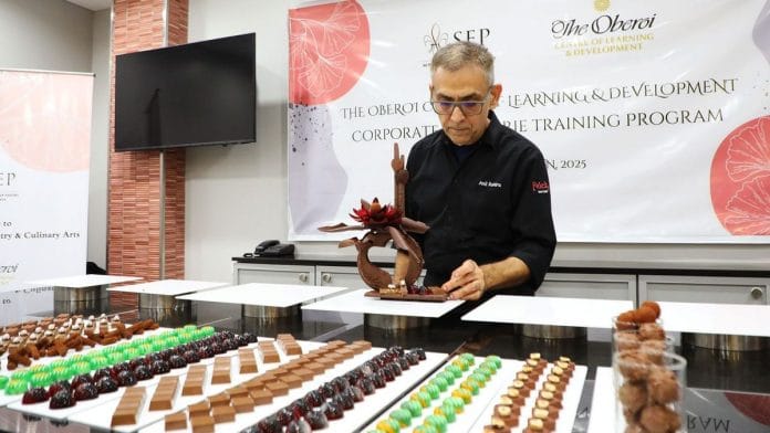 School of European Pastry chef Anil Rohira