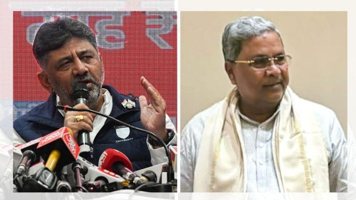 D.K. Shivakumar and Siddaramaiah | File photos | ANI