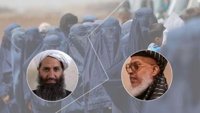 Abbas Stanikzai, Afghanistan's deputy foreign minister, reportedly criticised Supreme Leader Hibatullah Akhundzada (left) over the restrictions on women's education. | Wikicommons/ Reuters