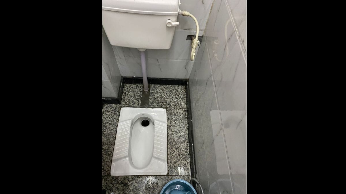 Washroom at Tis Hazari Courts Complex | ThePrint