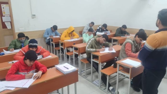 Representational image | Students at a FIITJEE centre | X: @fiitjee