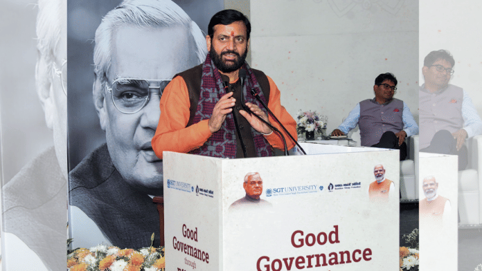 File photo of Haryana chief minister Nayab Saini | ANI