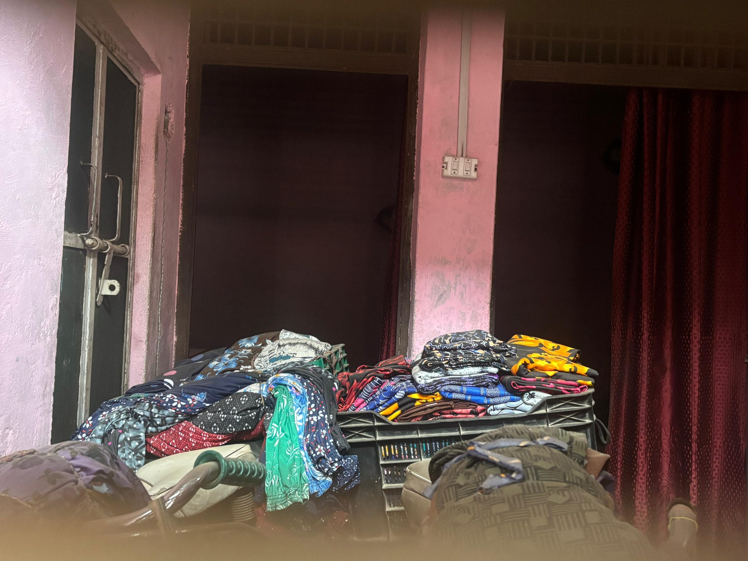 A view of Arshad's house from behind the gate | Bismee Taskin | ThePrint