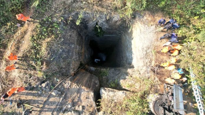 Efforts to rescue miners trapped in Umrangso, Assam. | PRO, Defence, Guwahati/ @prodefgau/ X