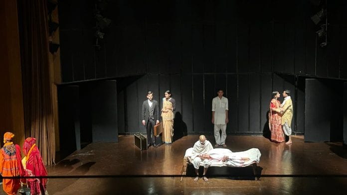 Scene from Kasturba versus Gandhi directed by Shilpi Marwaha | Zenaira Bakhsh, ThePrint