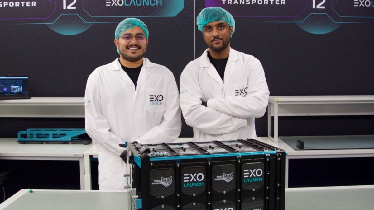 Anirudh Sharma and Rahul Rawat, co founders of Digantara, preparing for the launch of SCOT| Credit: X/Digantara