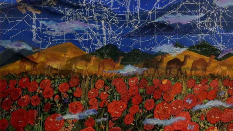 Roses, dava khana—artist Seema Kohli rebuilds her ‘Pind’ in Pakistan through new exhibition