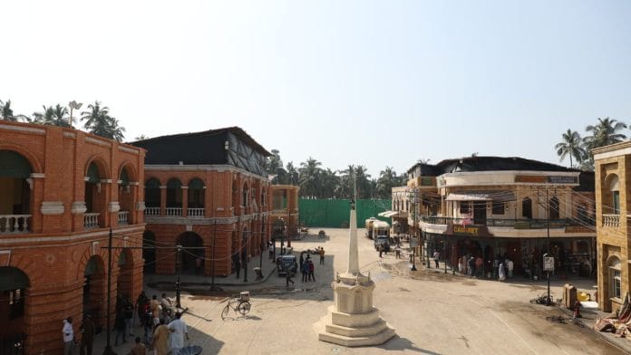 Production designer Rajat Poddar built the sets for The Delhi Files: The Bengal Chapter in Mumbai’s Madh Island. | By Special arrangement