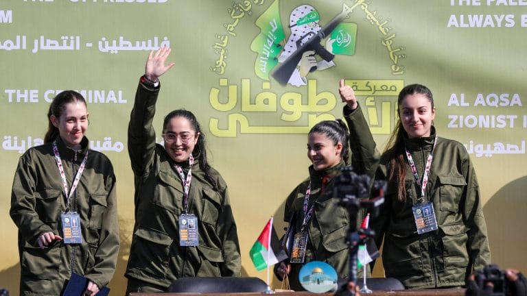 Hamas releases 4 female Israeli soldiers in exchange for 200 Palestinian prisoners amid ceasefire