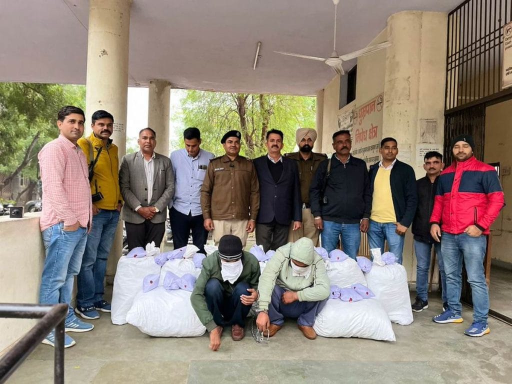 Haryana police drugs
