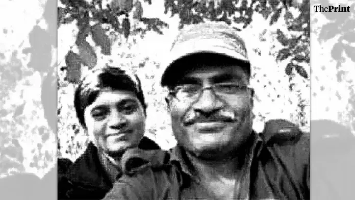 The selfie of Chalapathi alias Appa Rao and his wife Aruna retrieved from laptop of a slain Maoist in 2016 | By Special Arrangement