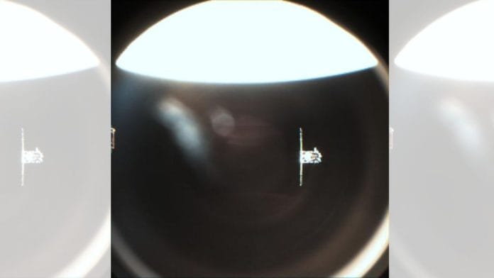 SpaDeX satellites hold positions at 15m, capturing photos of each other. | @isro/ X