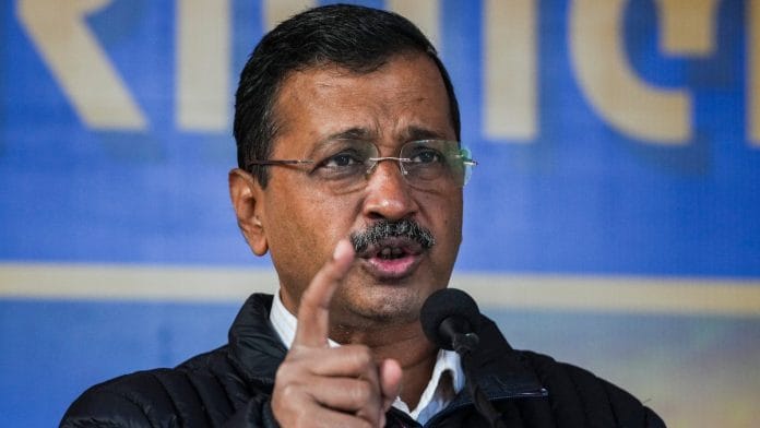 Aam Aadmi Party (AAP) chief Arvind Kejriwal addresses a press conference, in New Delhi, Sunday, Jan. 5, 2025 | PTI