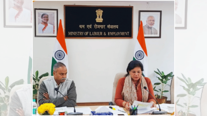 16th Building & Other Construction Workers (BoCW) ‘Monitoring Committee Meeting’ on 13th January 2025 | X/@LabourMinistry