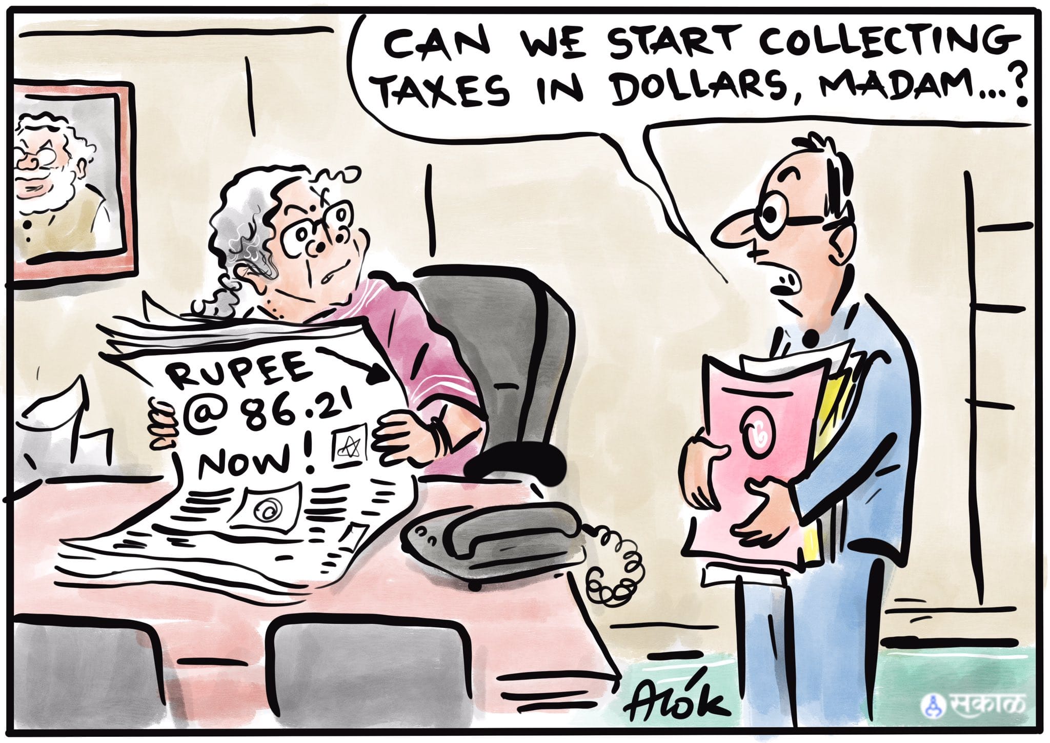 Cartoonist Alok | X/@caricatured