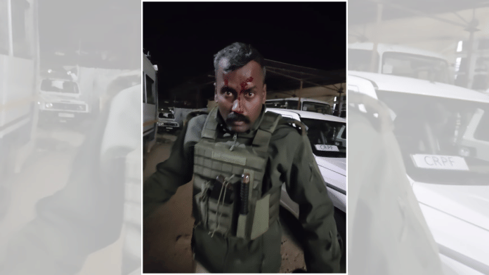 Kangpokpi SP Shri Manoj Prabhakar attacked in Manipur | Source: X/@SureshKrManipur