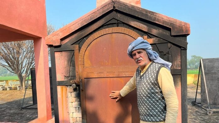 Ramji Jaimal explains how green cremations in his contraption work