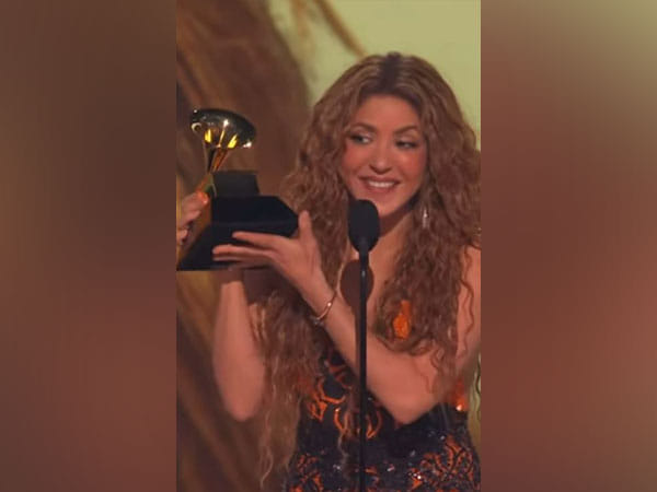 Shakira celebrates Grammy win on her birthday, dedicates Best Latin Pop Vocal Album award to 
