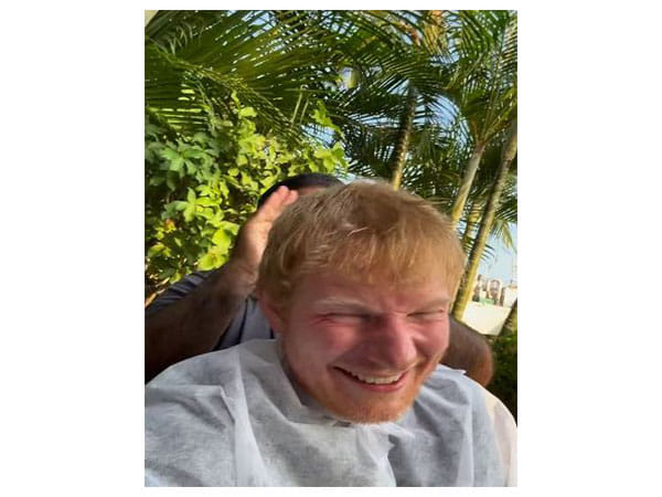 Ed Sheeran enjoys Indian tour, shared fun video of head massage