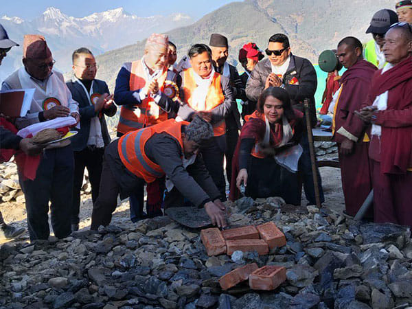 Foundation stone laid for construction of Birthing Centre in Nepal with Indian aid