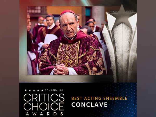 'Conclave' takes home Best Acting Ensemble at Critics Choice Awards 2025
