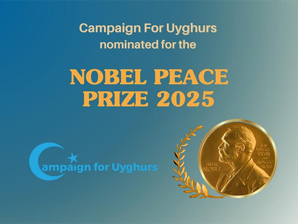US Congressmen nominate Campaign for Uyghurs, Li Ying for Nobel Peace Prize 