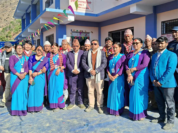 Health post building constructed in Nepal with India's aid