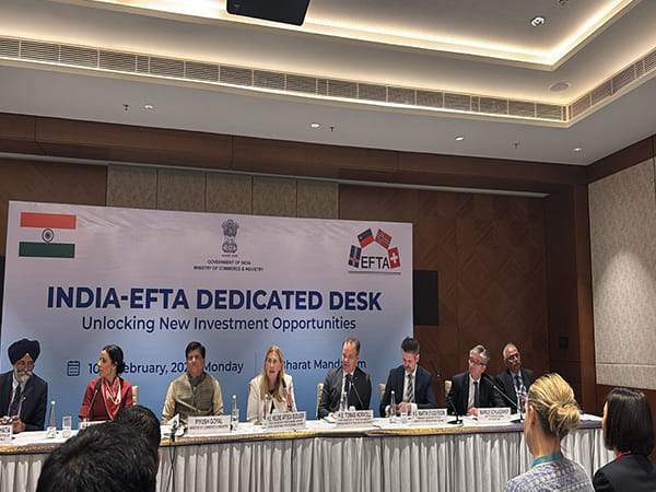 Dedicated EFTA desk launched to expand trade between India,  member countries