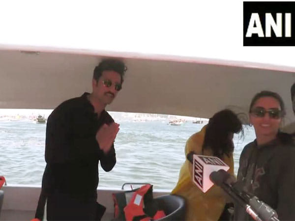 Vicky Kaushal visits Mahakumbh 2025 in Prayagraj ahead of 'Chhaava' release