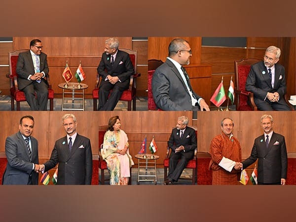 Jaishankar holds talks with his counterparts from Maldives, Mauritius, Nepal, Sri Lanka and Bhutan