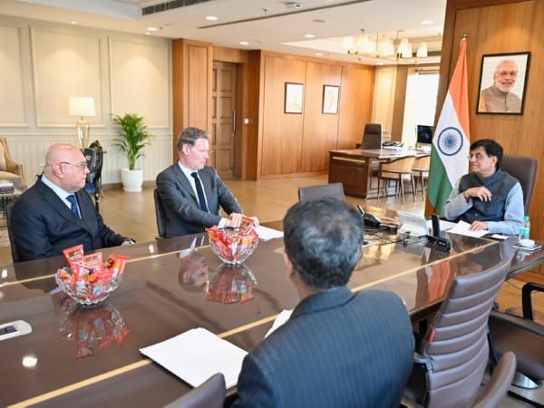 Piyush Goyal discusses shipping-logistics growth potential with Mediterranean Shipping Company