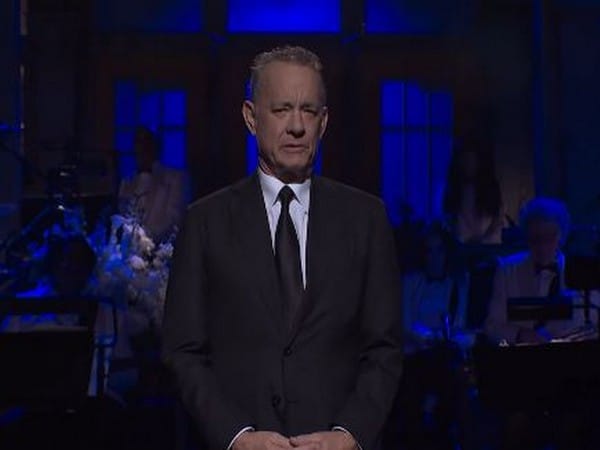 Tom Hanks delivers satirical 