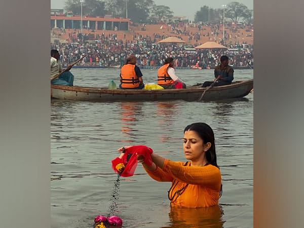 Nimrat Kaur takes holy dip at Mahakiumbh Mela 2025, shares pictures