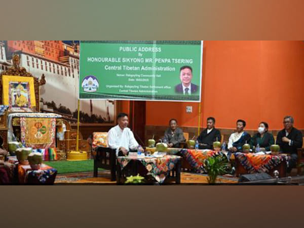 Tibetain President in-exile, Sikyong Penpa Tsering visits Hunsur, calls for Tibetan unity and advocacy  