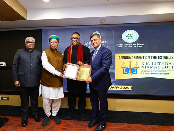 Jindal Global Law School Launches  K.K. Luthra & Nirmal Luthra Centre for Comparative Criminal Law and Criminal Justice Studies 
