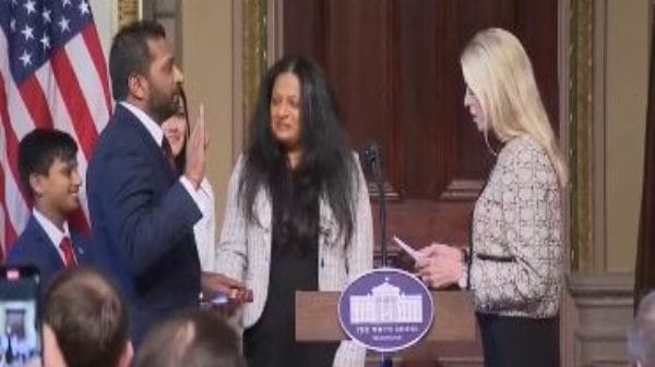 Kash Patel sworn in as FBI Director, takes oath on Bhagavad Gita