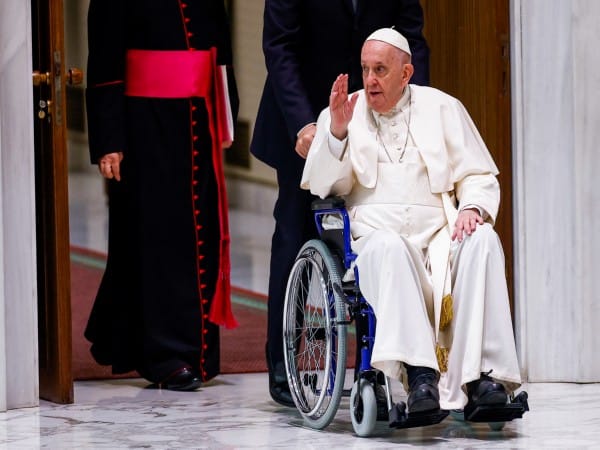 Pope Francis' condition remains critical but stable as he continues receiving treatment for double pneumonia 