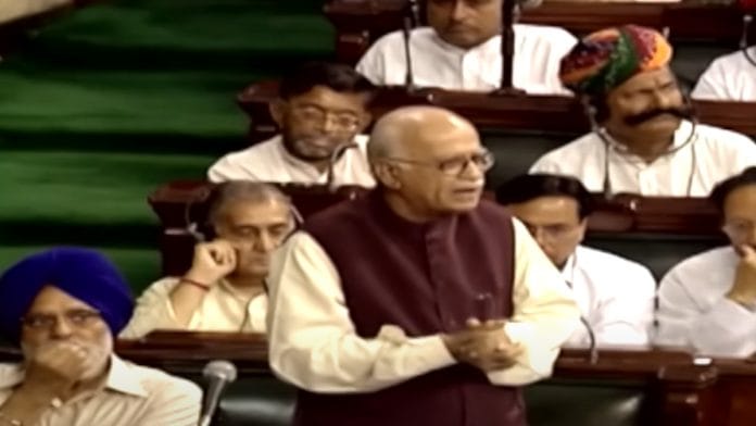 Opposing the 2008 Indo-US civil nuclear deal, then Leader of Opposition in Lok Sabha, L.K. Advani, had said in Parliament, 