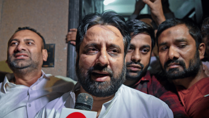 File photo of AAP MLA Amanatullah Khan | ANI