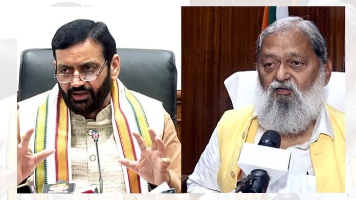 CM Nayab Singh Saini & Anil Vij | ANI