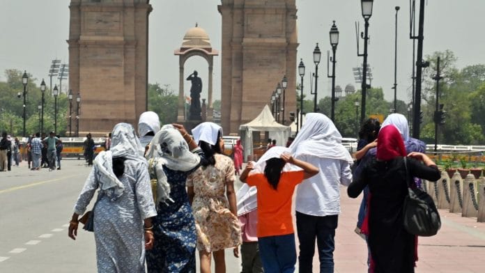 Representational image of Delhi heatwave | ANI
