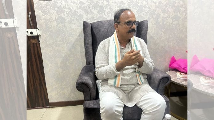 Maharashtra Congress President Harshwardhan Sapkal speaking to ThePrint.