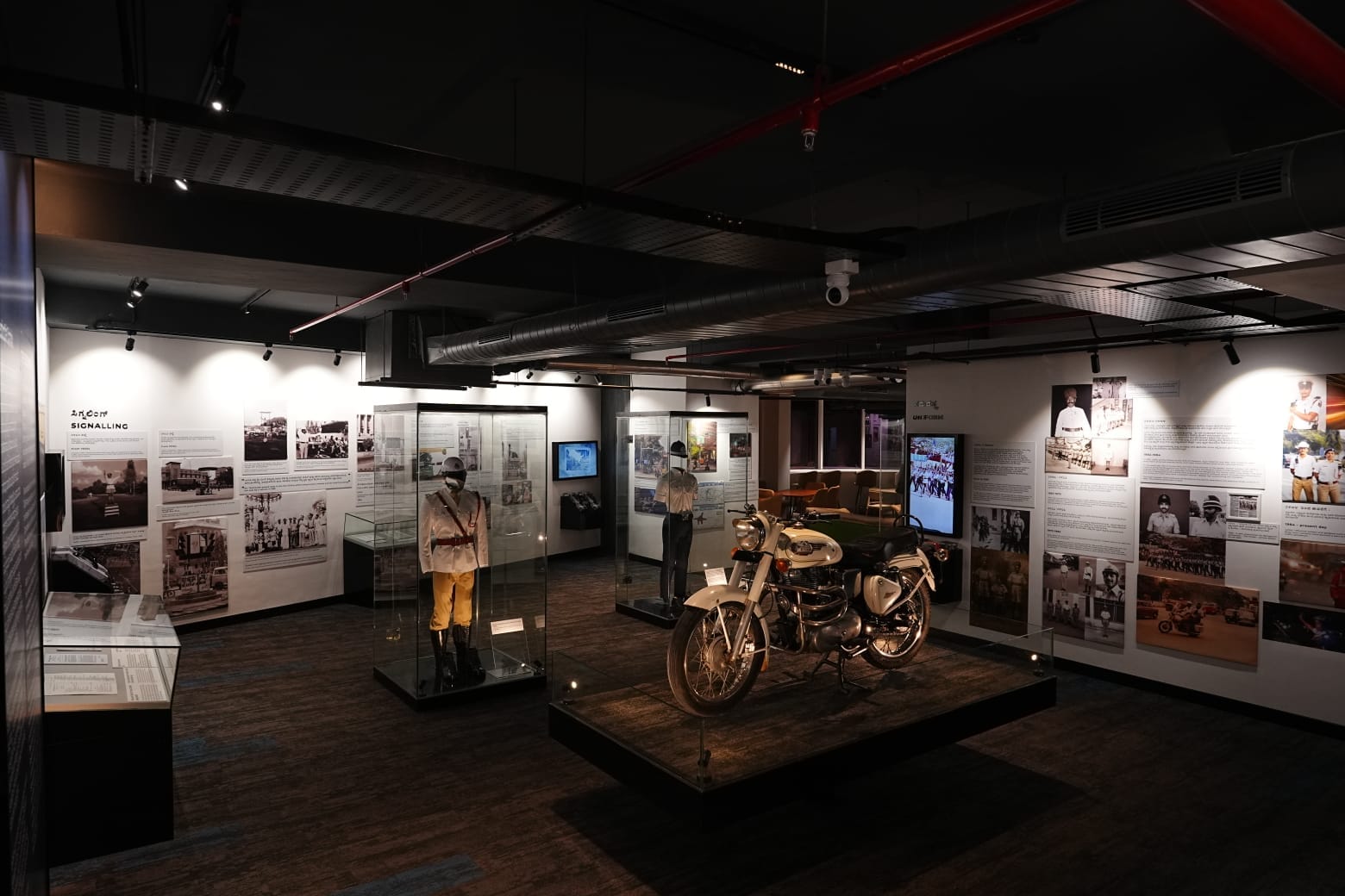 Exterior view of the newly inaugurated Traffic Police Museum at Infantry Road, Bengaluru