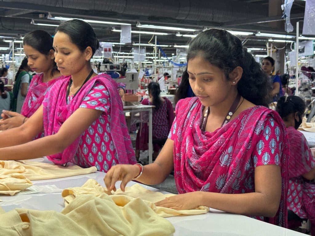 Swarnkanti (R), the quality checker, grew up with stories depicting South Indians as Ravana, ghosts | Photo: Sagrika Kissu, ThePrint