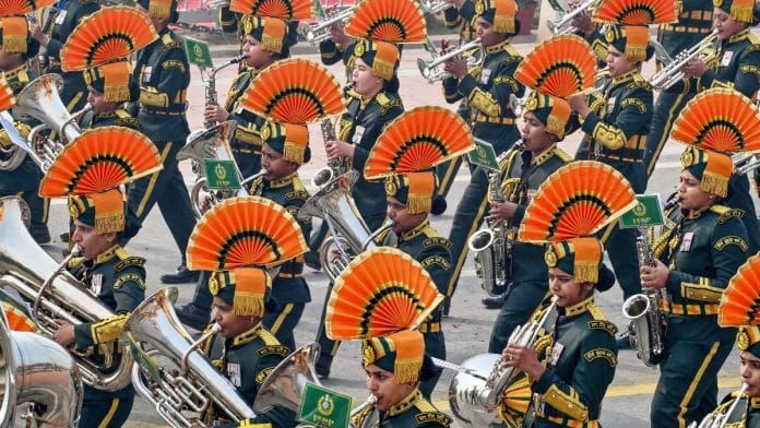 Indo Tibetan Border Police’s (ITBP) women contingent during the Republic Day parade in New Delhi last year | Representative image | Photo: ANI